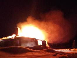 Жители Прокопьевки после пожара в магазине не остались без продуктов