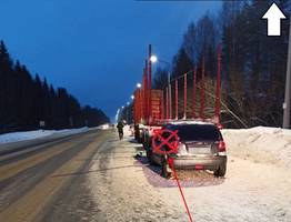 В Корткеросском районе пьяный водитель иномарки влетел в грузовик и получил травмы