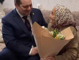 Со 100-летием поздравили долгожительницу одного из сел Коми