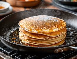 Ажурные блины на дрожжах: добавляем в пористое тесто молоко и воду — получаем вкуснейшие блинчики с дырочками