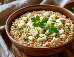 Всего стакан овсянки и 2 яйца — получила вкуснейший завтрак готов: домочадцы слопали за считанные секунды