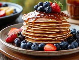 Простейший овсяноблин на завтрак за 15 минут — домочадцы уплетут за 2 укуса и попросят добавки