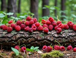 Полено для малины: мои кусты не разрастаются по всему участку, а урожай собираю ведрами