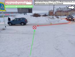 В одном из городов Коми ребенок попал под колеса машины