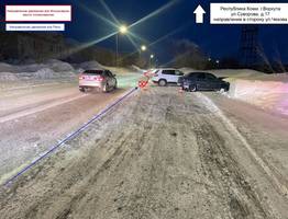 В Коми пьяный местный житель спровоцировал тройное ДТП