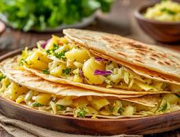 1,5 стакана муки и картофель — а на выходе сочные и пышные лепешки: мягче пуха и вкуснее любых магазинных пирожков