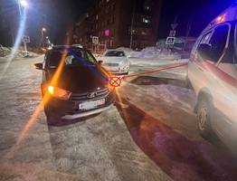 “Мерседес” столкнулся с “Ладой” в одном из городов Коми: двое пострадавших