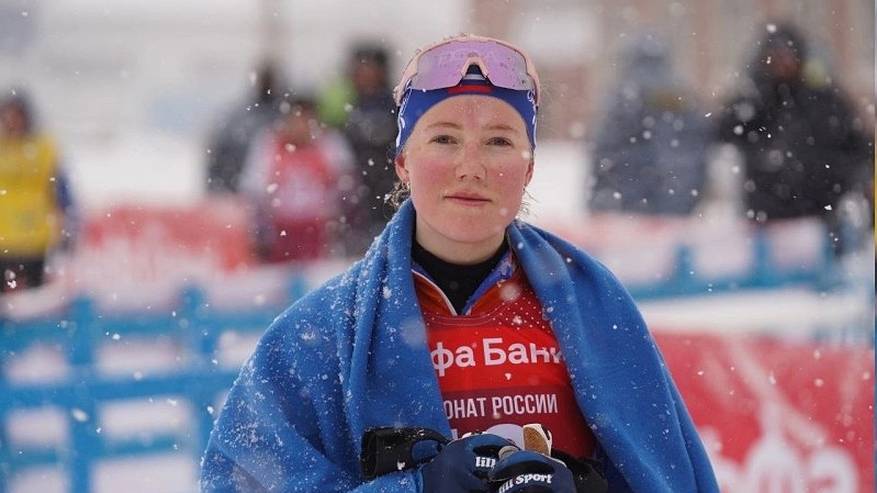 Главная картинка новости: Лыжница из Коми вновь на пьедестале Кубка России