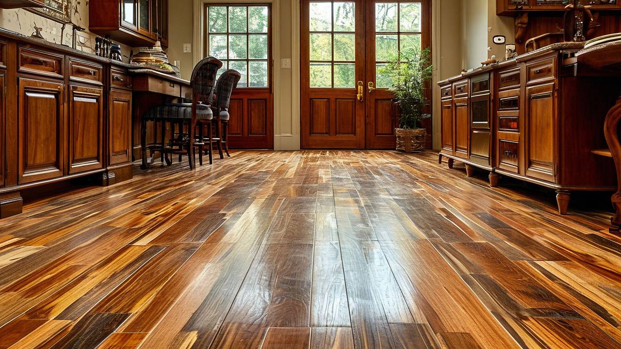 Главная картинка новости: Копеечная замена ламината: пол тёплый везде — стелить 7 минут, а служит вечно