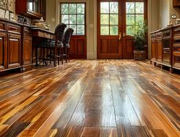 Копеечная замена ламината: пол тёплый везде — стелить 7 минут, а служит вечно