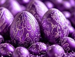 Не скорлупа, а просто космос: для покраски яиц в фиолетовый цвет химоза не пригодится — понадобится лишь один ненужный отход