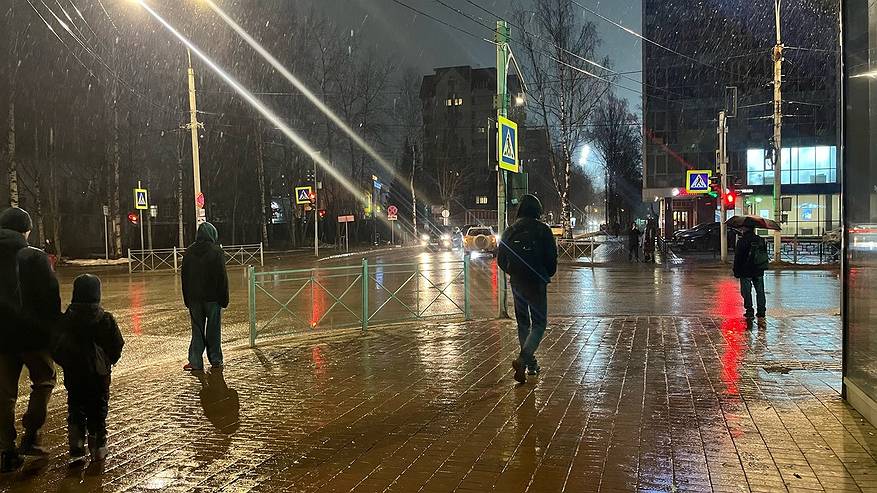 Главная картинка новости: Зима возвращается: 6 апреля в Коми ожидаются снегопады и северный ветер