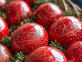 Свекла и луковая шелуха в полном пролете: красим пасхальные яйца новейшим способом — скорлупки будут ярче гранатовых зерен