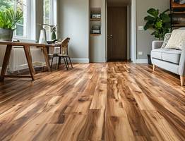 Копеечная замена ламината: пол тёплый везде — стелить 7 минут, а служит век