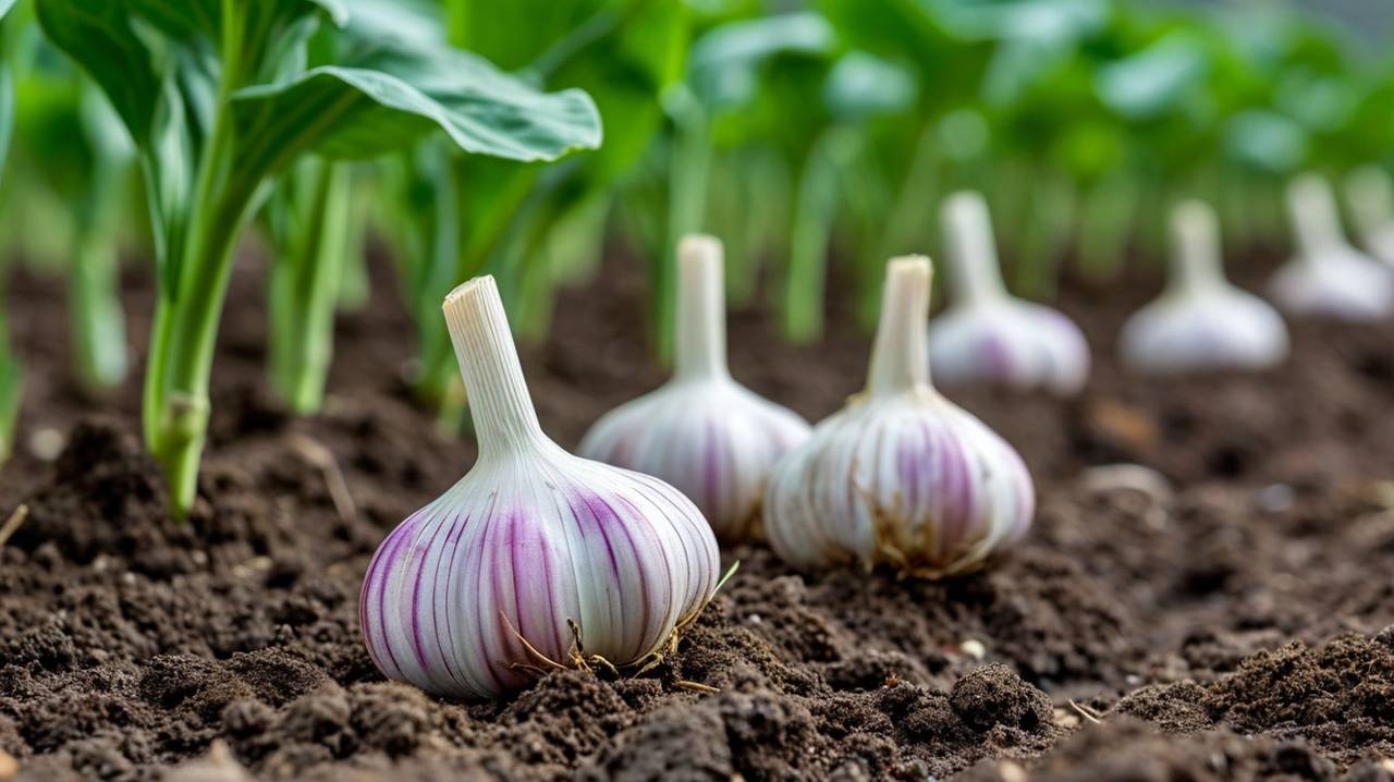 Главная картинка новости: После схода снега чесноку - первым делом: многие забывают про эту важную подкормку и теряют большую часть урожая