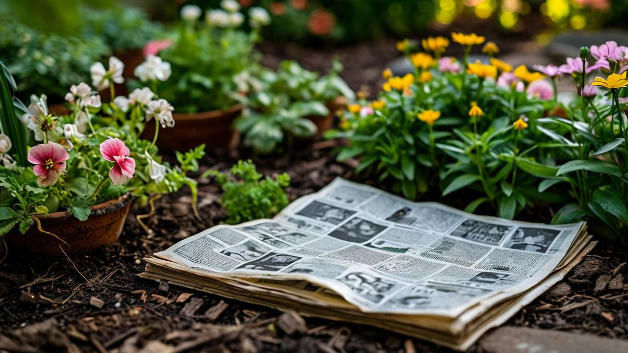 Главная картинка новости: Обычная газета спасет ваш огород от муравьев, тли и слизней - простой и действенный лайфхак