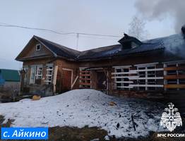 Два пожара в Коми по вине человека: сгорели дом и заброшенное здание