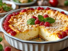 Теперь готовлю творожную запеканку без манки всегда – получается воздушной, как суфле