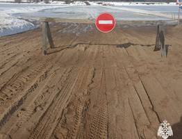 Весеннее потепление в Коми привело к закрытию ещё 8 ледовых переправ