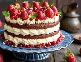 Диетический торт из 3 ингредиентов - никакой грязи на кухне и возни с мукой: за 15 минут получается великолепная вкусняшка