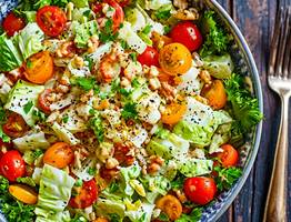 Салат с пекинкой "Хрумка": готовится за считанные минуты, получается сочным и вкусным — домашних за уши не оттащить