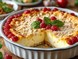 Теперь готовлю творожную запеканку без манки всегда – получается очень воздушной, как суфле