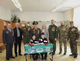 В Коми школе появилась "Парта героя" в честь отважного земляка