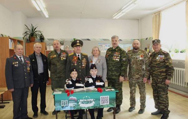 В Коми школе появилась "Парта героя" в честь отважного земляка