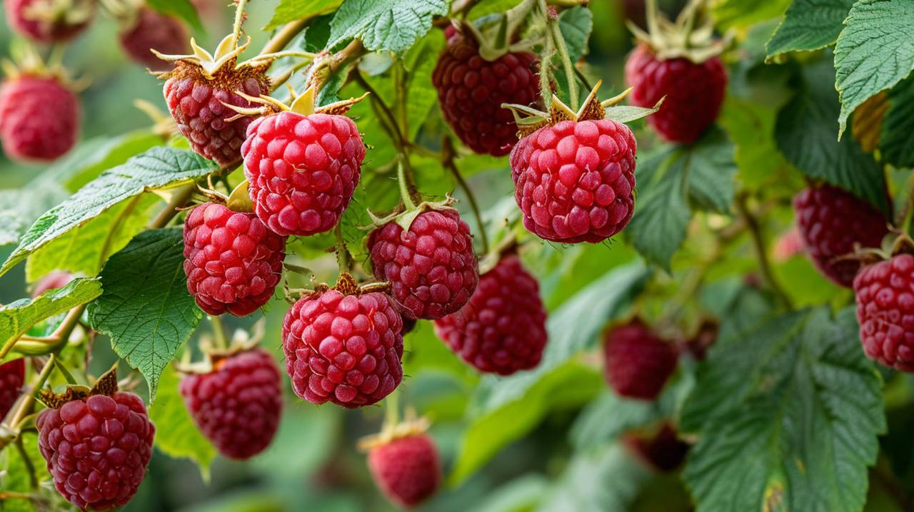 Главная картинка новости: До 20 мая малине — обязательно: 1 литр под куст — и крупные ягоды прут без устали