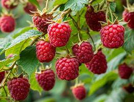 До 20 мая малине — обязательно: 1 литр под куст — и крупные ягоды прут без устали