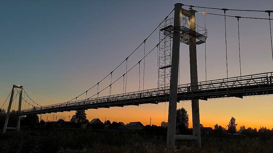 Главная картинка новости: В Коми снова ищут подрядчика для ремонта моста через реку Ухту