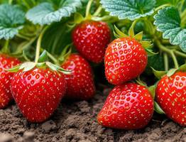 1 стакан клубнике в мае - вымахает размером с яйцо: первая подкормка для крупной ягоды и крепких кустов