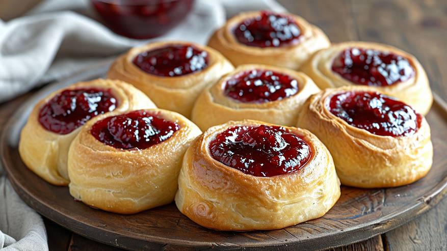 Главная картинка новости: Венгерские булочки с джемом получатся воздушными и мягкими: рецепт быстрой выпечки к чаю за 15 минут