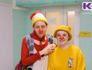"Клоунский патруль" принес улыбки детям в больницах Сыктывкара