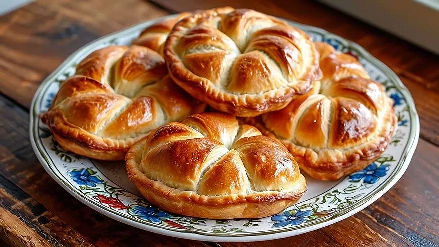 Главная картинка новости: Ленивые пирожки за считанные минуты — даже духовка не нужна: сочная начинка и золотистая корочка