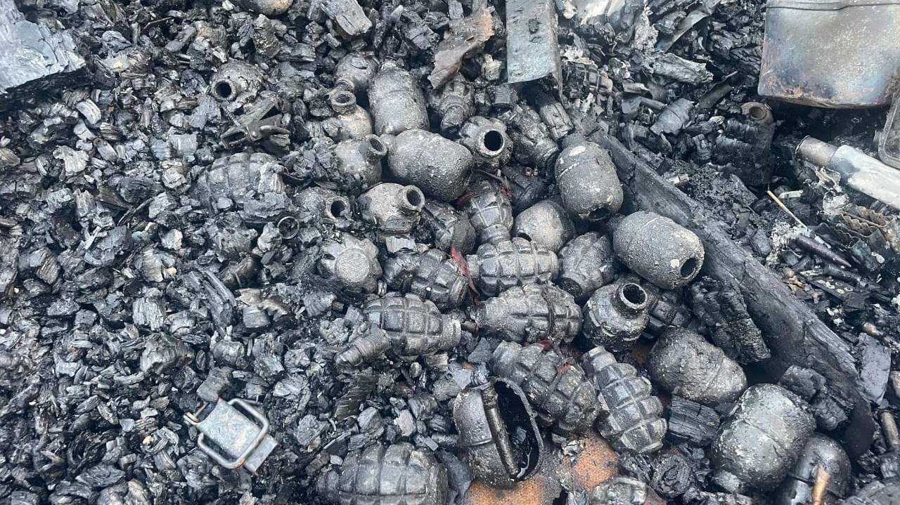 Главная картинка новости: В Сыктывкаре обнаружены более 540 боеприпасов на месте пожара