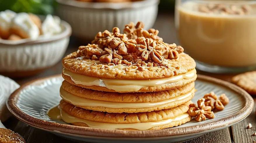 Главная картинка новости: Готовится за 8 минут, а съедается за пять минут: знаменитый десерт из печенья и сгущенки