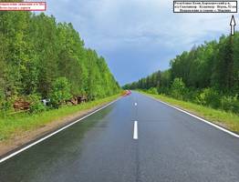 На дорогах Коми за сутки два автомобиля оказались в кювете