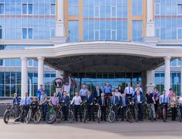 Газпромовцы Коми крутят педали ради здоровья и экологии