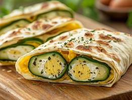 Кабачки, сыр, яйца через терку и в лаваш – хрустящий и сочный рулет на сковородке за 10 минут