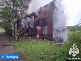 Три пожара за сутки в Коми: как спасатели предотвратили трагедии