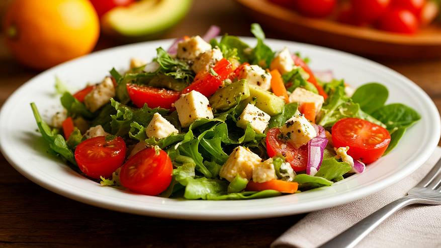 Главная картинка новости: Салат "Вкусняшка" — название говорит само за себя: и к семейному ужину, и к празднику — про оливье забыли