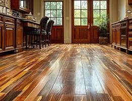 Копеечная замена ламината: пол тёплый везде — стелится 7 минут, а служит веками