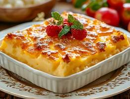 Теперь готовлю творожную запеканку без манки – получается супер воздушной, как суфле