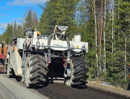 Дорогу Керки-Дутово в Коми ремонтируют по нацпроекту