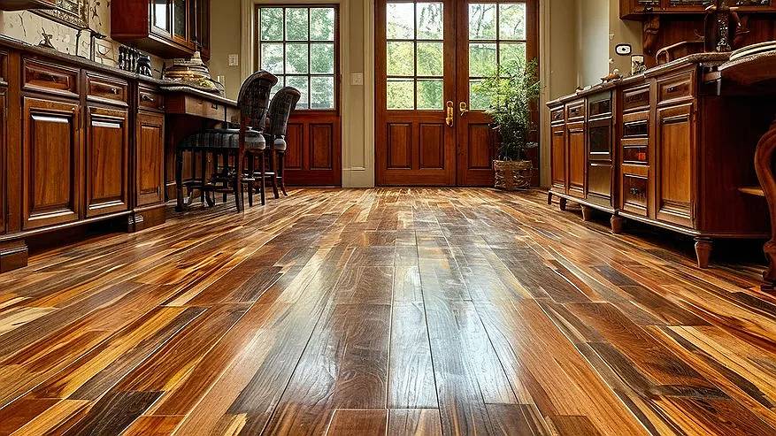 Главная картинка новости: Копеечная замена ламината: пол тёплый везде — стелится 7 минут, а служит веками