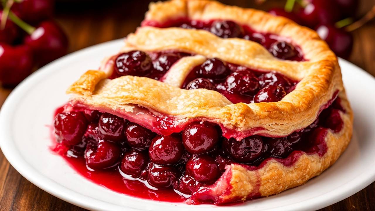 Главная картинка новости: Летний пирог с вишней, который вся семья просит испечь снова и снова