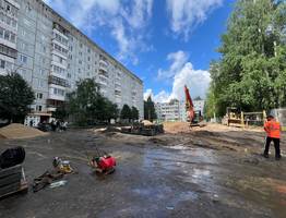 В сыктывкарской Орбите идет капитальное преображение двора