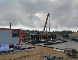 В одном из поселков Коми продолжается строительство нового путепровода