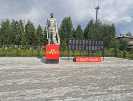 В одном из сел Коми отреставрировали мемориал “Воин с венком”